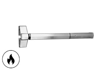 Accentra (Yale) 7100F - Fire Rated 48" Grade 1 Rim Exit Bar, Wide Stile Pushpad, Less Trim, Less Dogging